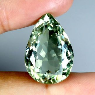 Zielony ametyst kamień naturalny IF 15.08ct