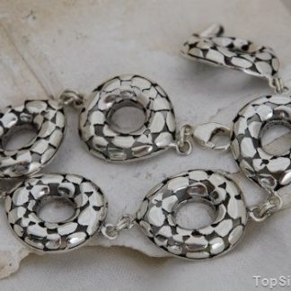 WIANO - srebrna bransoleta