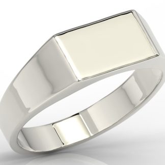 Sygnet z białego złota SJ-25B