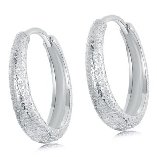 Kolczyki srebrne brokatowe koła kolczyki zatrzaski srebro 925