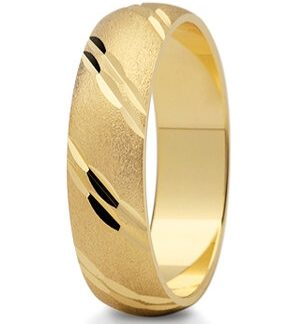 Obrączka z żółtego złota ST-14Z-m