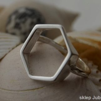 PLASTER MIODU - srebrny pierścionek