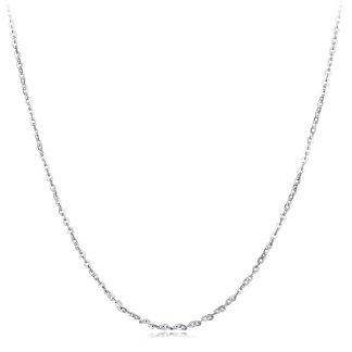 Srebrny naszyjnik splot klasyczny do zawieszek charms 45cm - regulacja