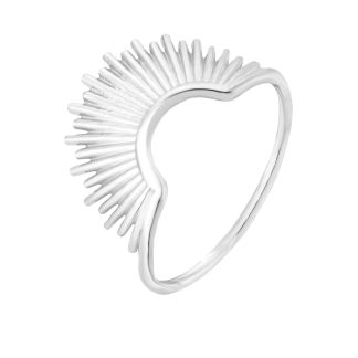 Srebrny pierścionek ze słońcem : pierścionki - 15