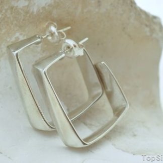 MAJKA - srebrne kolczyki na sztyft piękne wkrętki