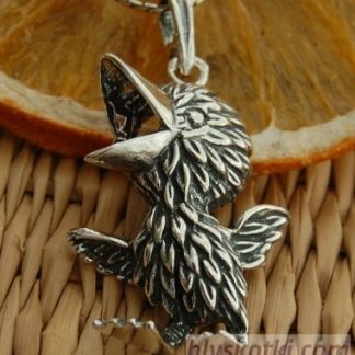 WIELKI PTAK - srebrny wisiorek