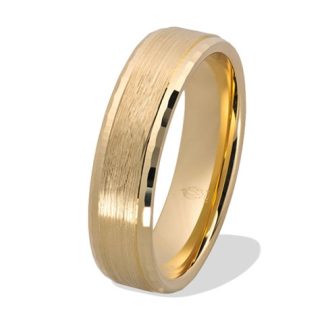 Obrączka z żółtego złota ŁN-23Z-light-m