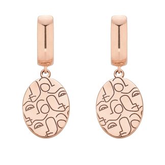 Kolczyki z różowego złota Art N°3