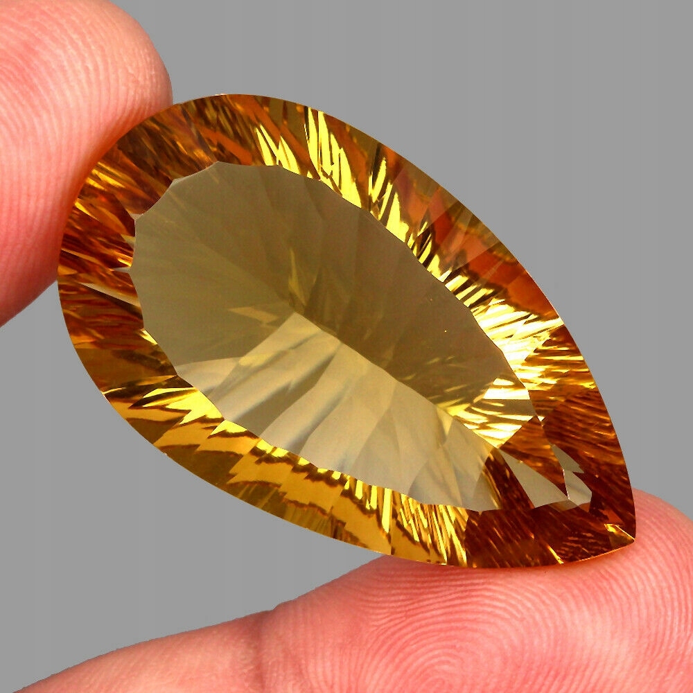 Cytryn kamień naturalny 53.63ct certyfikat