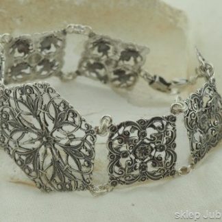 JOLAN - srebrna ażurowa bransoleta