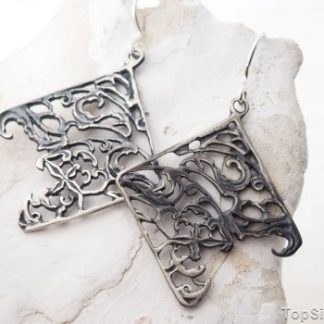 AZARO - srebrne kolczyki