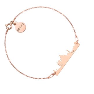 Bransoletka z różowego złota Rzym