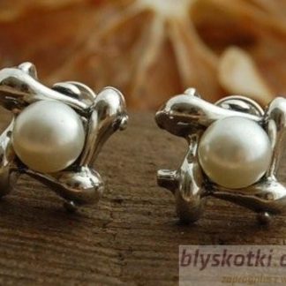 EVORA - srebrne kolczyki z perłami