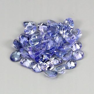 Tanzanity kamienie naturalne 4.45ct 40 sztuk VVS