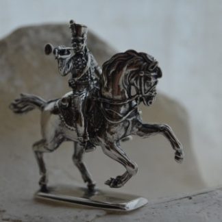 HUSAR II - figurka ze srebra