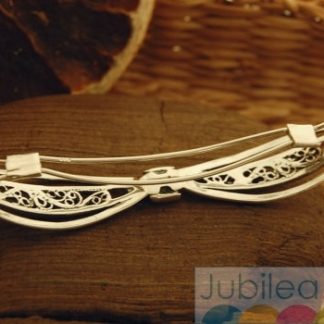 SPINKA DO WŁOSÓW - srebrna spinka do włosów