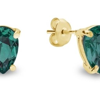 Kolczyki srebrne pozłacane pariso small