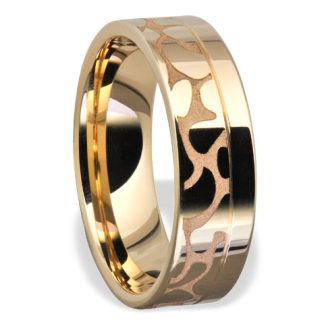 Obrączka z żółtego złota ŁN-01Z-light-m