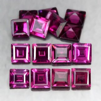 Granaty rodolity kamienie naturalne 6.71ct 15 szt