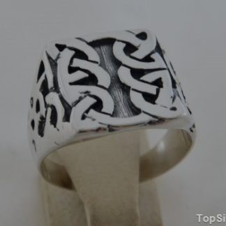 VITO - srebrny sygnet pierścień