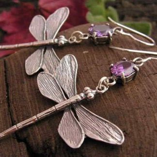 HIT WAŻKI - kolczyki z ametystem