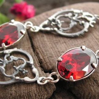 ISOLA - srebrna bransoletka z granatem