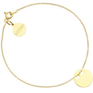 Złota bransoletka z pełną Karmą