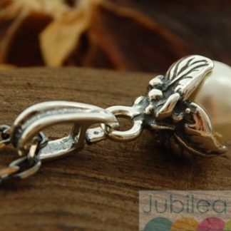 OMISA - srebrny wisiorek z perłą