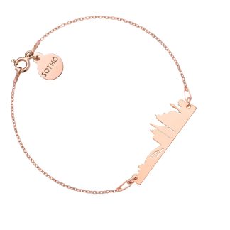 Bransoletka z różowego złota Sydney