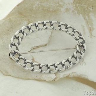 PANCERKA - srebrna broszka na prezent