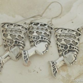 NEFRETETE - srebrny komplet