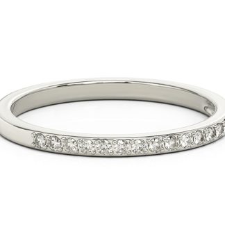 Pierścionek z białego złota z brylantami BP-7915B-K15-1,3/0,01-F/VS