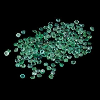 Szmaragdy kamienie naturalne 4.11ct 160 sztuk