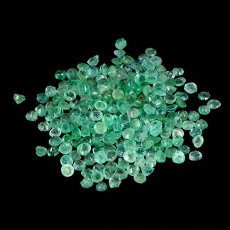 Szmaragdy kamienie naturalne 4.07ct 209 sztuk