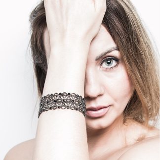 Piękna ekskluzywna  bransoletka hiszpańskiej firmy lineargent