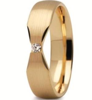 Obrączka z żółtego złota ST-263Z-k