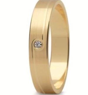 Obrączka z żółtego złota ST-207Z-m