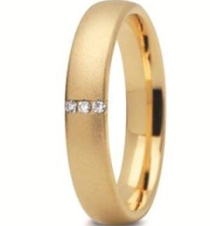Obrączka z żółtego złota ST-261Z-k