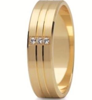 Obrączka z żółtego złota ST-206Z-m