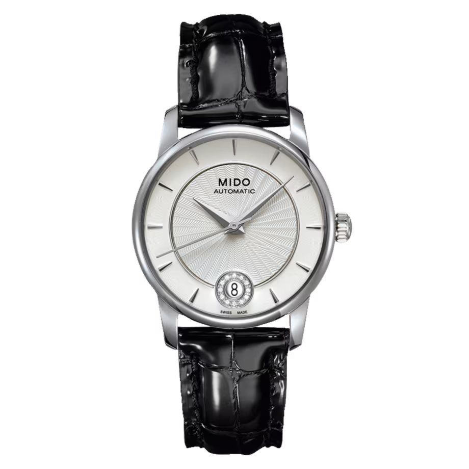 MIDO M007207160360 zegarek damski szary 33 mm