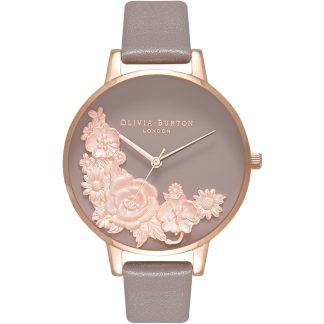 Olivia Burton OB16FS99 zegarek damski różowy 38 mm