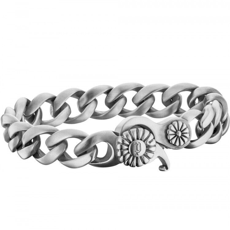 BRACELET POLICE MAN PJ25719BSS01S (17CM )