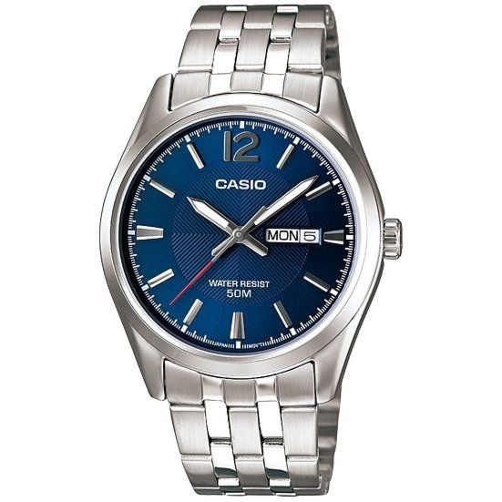 Casio Enticer MTP-1335D-2AVDF – Klasyczna Niezawodność i Granatowa Głębokość