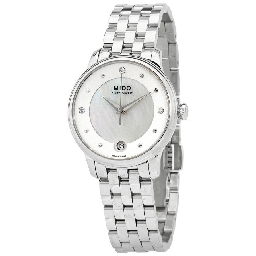 MIDO M039207111060 zegarek damski szary 33 mm