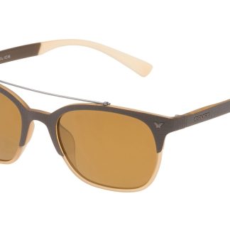 SUNGLASSES POLICE UNISEX SPL161537ESG (Lens/Bridge/Temple) 53/19/140 mm)