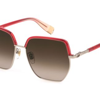 SUNGLASSES FURLA WOMEN SFU623-57594Y (Lens/Bridge/Temple) 57/16/135 mm)