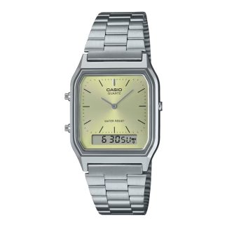 Casio AQ-230A-9A zegarek unisex szary 38.8 mm
