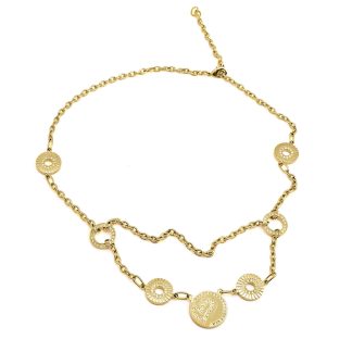 NECKLACE FOLLI FOLLIE WOMAN 3N8T177YC (60CM )