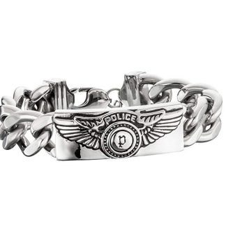 BRACELET POLICE MAN S14AIC08B (21CM )