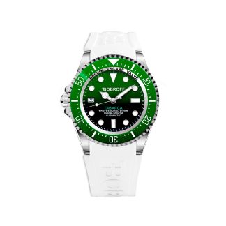 BOBROFF BF0002ibvBF zegarek męski srebrny 42 mm